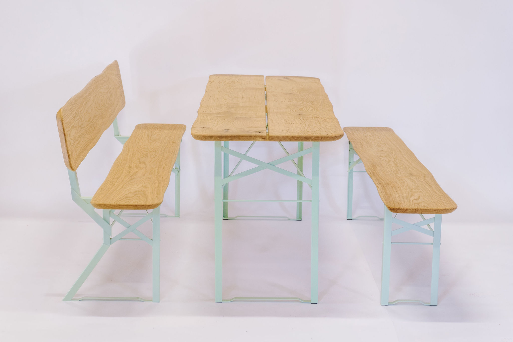 Bierzeltgarnitur aus Eiche – Bild 22