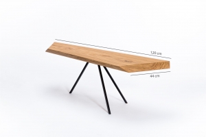 Tisch – Couchtisch – Verschnitt – Eichenholz – Maße