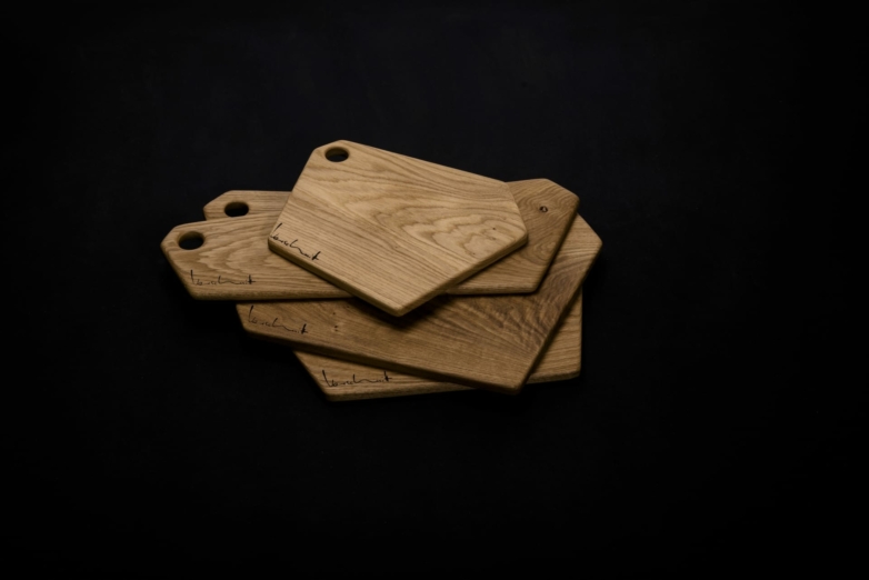 Brettchen Eichenholz – Verschnitt – Produktansicht